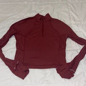 Lululemon Mauve half zip